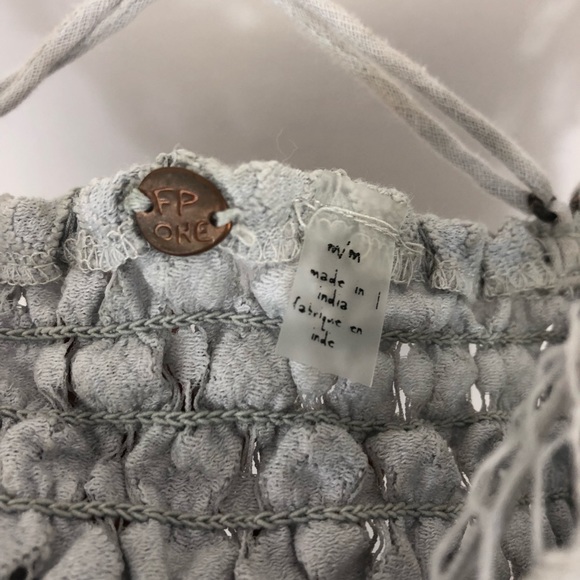 Free People Gray Lace Bralette Size Medium - Picture 3 of 4